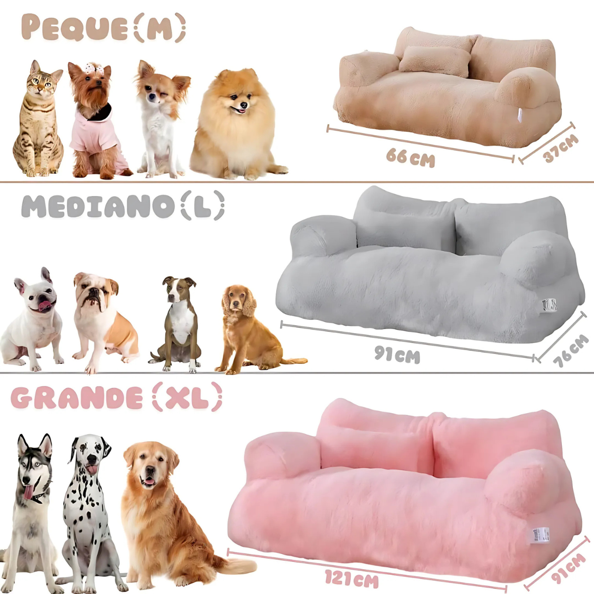 Sofá Premium para Mascotas